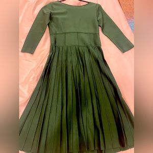 Carolina Herrera Green dress